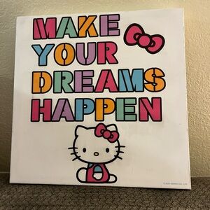 Hello Kitty Red and White Wall Art